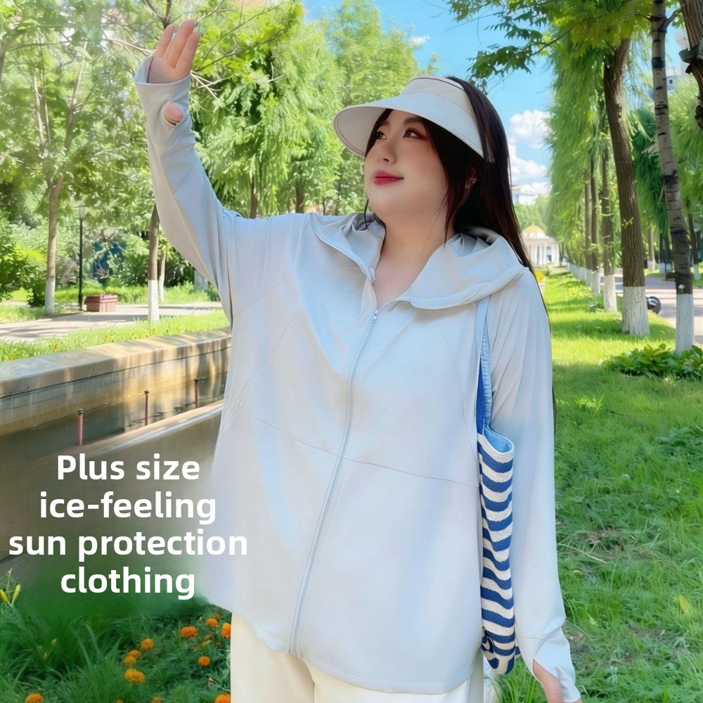 Summer Uv Clothing - Odzież przeciwsłoneczna z jedwabiu lodowego dla