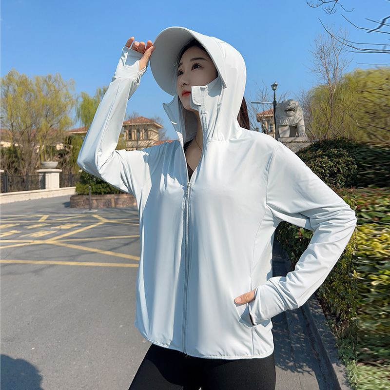 Summer Uv Clothing - Damska kurtka z kapturem chroniąca przed