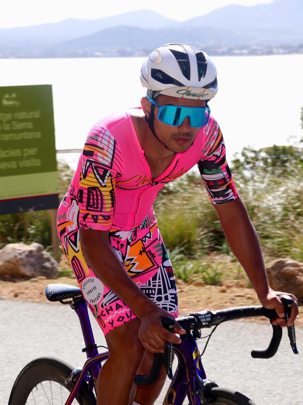 Summer De Clothing - Chaise Cycliste Couture męskie kombinezony triathlonowe