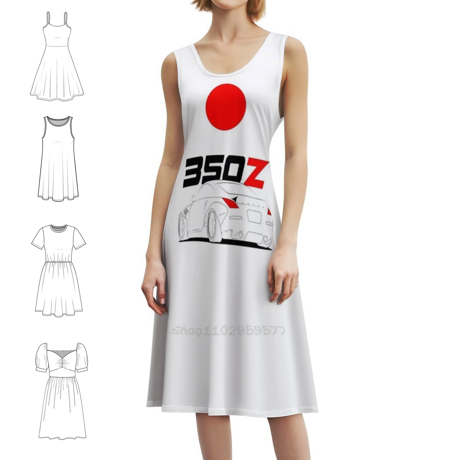 Summer Clothing Styles For Women - Sukienka damska w stylu koreańskim 350Z,