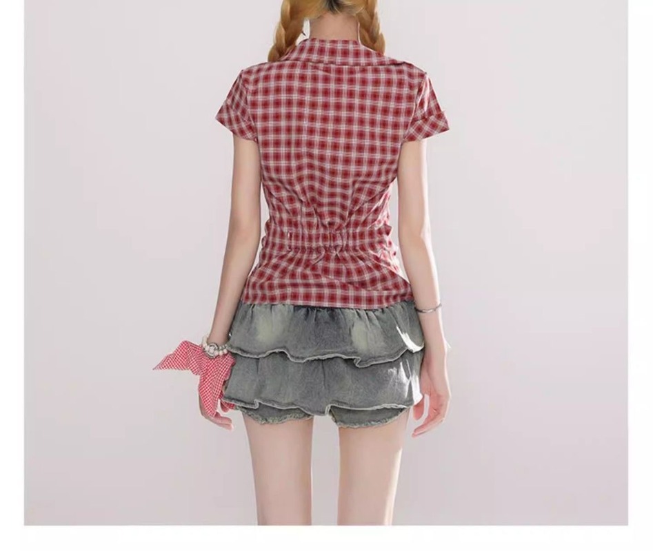 Koszula w kratę w stylu Haraju – Summer Goth Clothing recenzja i cena