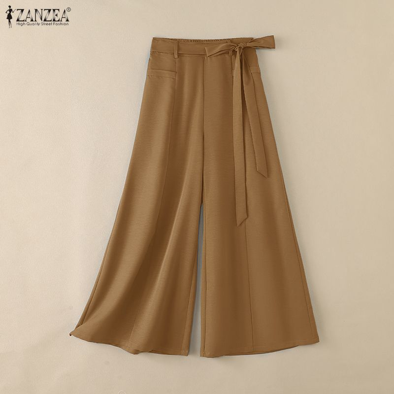 Damskie spodnie plus size 5XL, – Palazzo Pant Wide recenzja i cena
