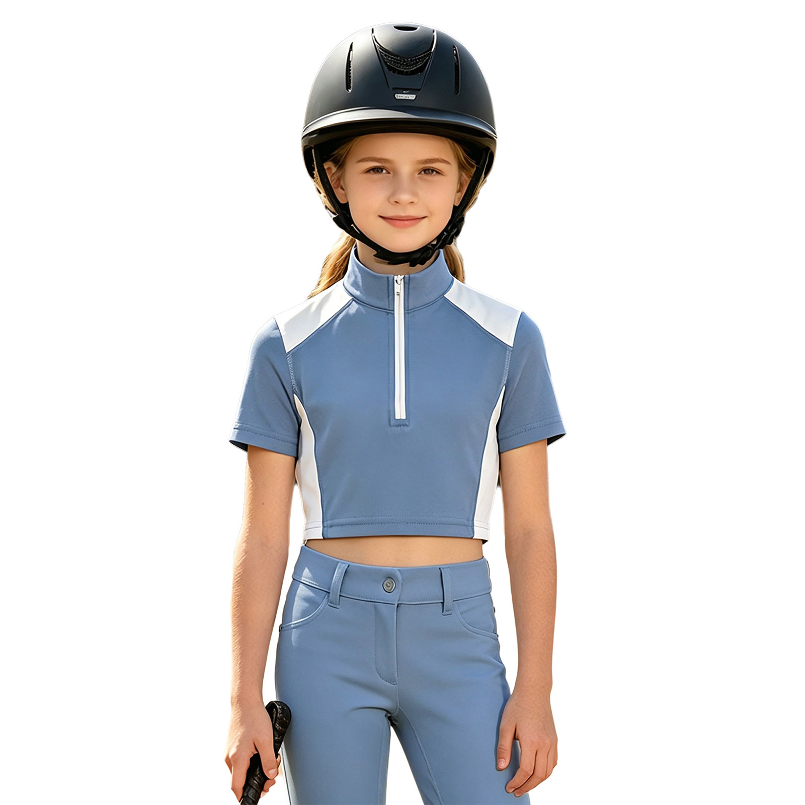 Dziewczęca koszulka jeździecka – Summer Equestrian Clothing recenzja i cena