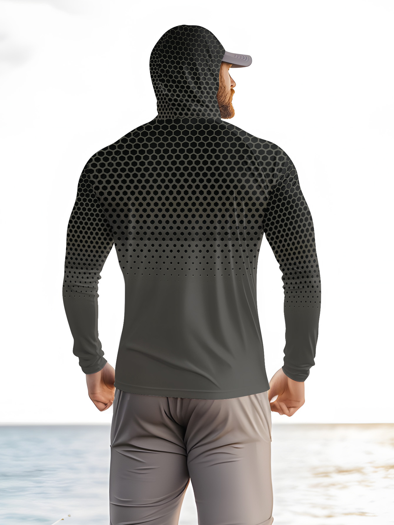 Męska koszulka wędkarska z kap – Summer Uv Clothing recenzja i cena