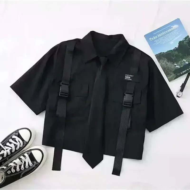 Casualowe spodnie Cargo dla ko – Summer Goth Clothing recenzja i cena