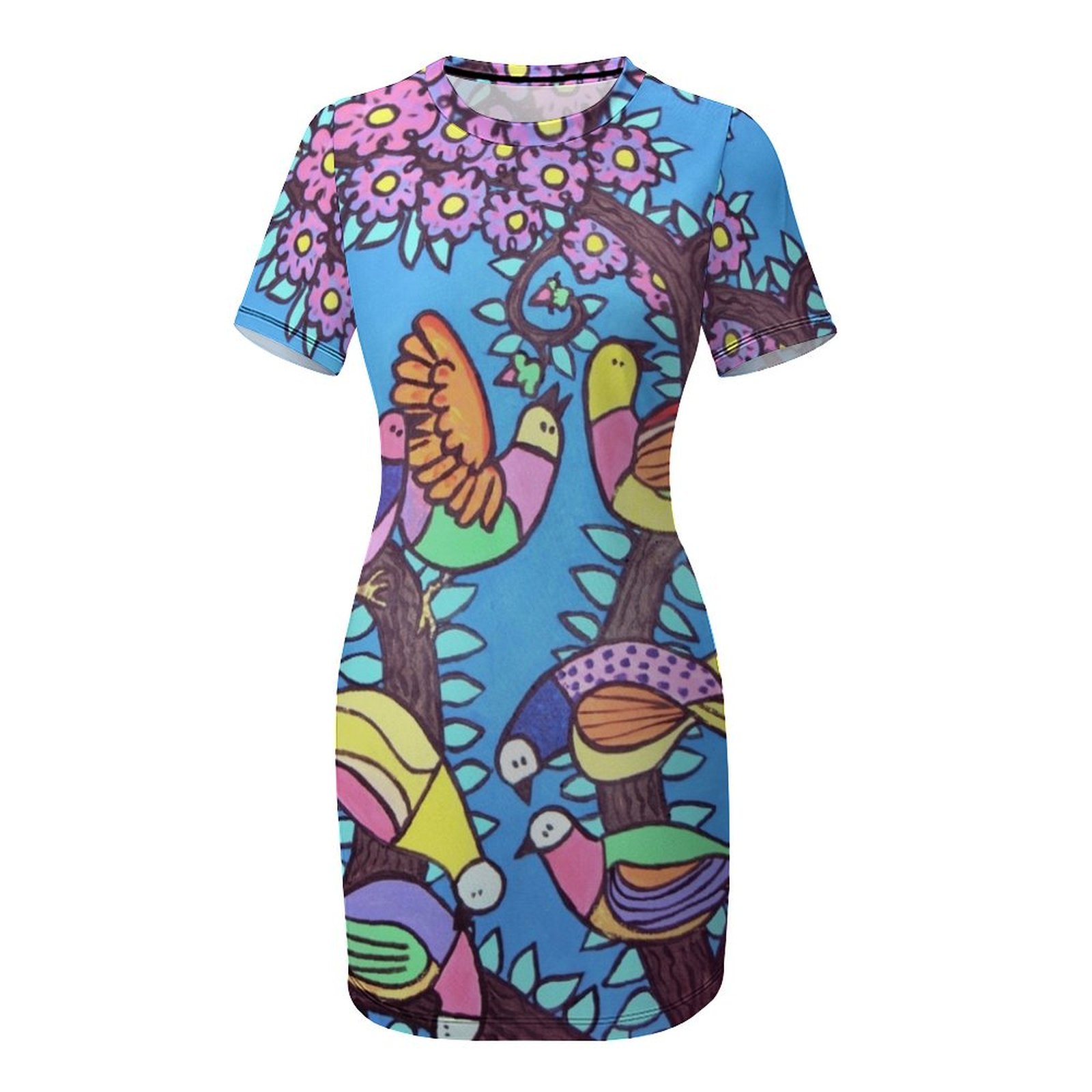 Sukienka z krótkim rękawem z m – Summer Clothing Online recenzja i cena