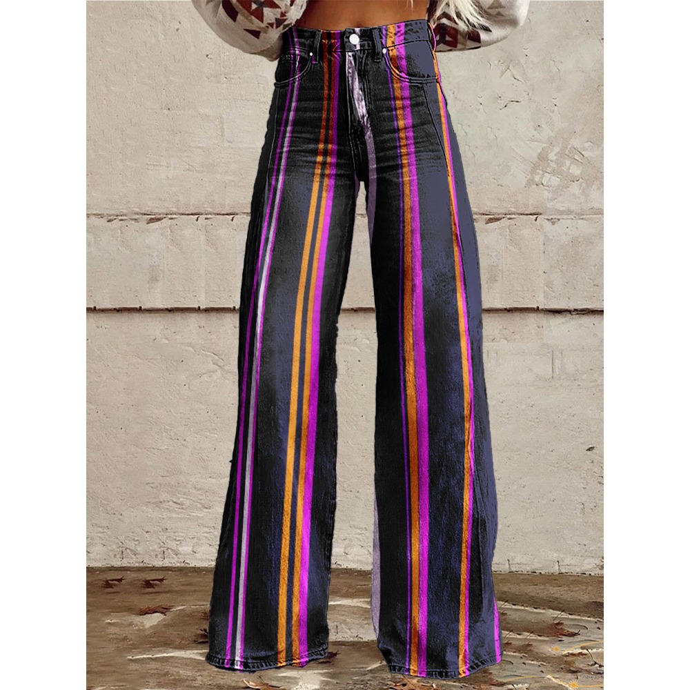 Retro spodnie z szerokimi noga – Palazzo Pant Wide recenzja i cena