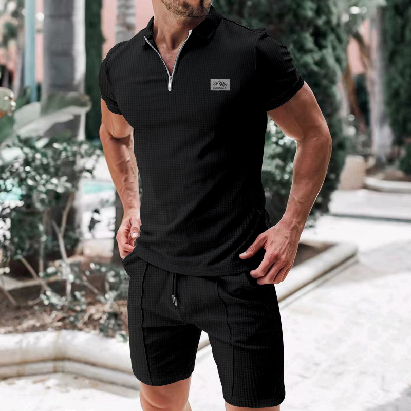 Nowy męski zestaw garniturowy  – Summer Cloth recenzja i cena