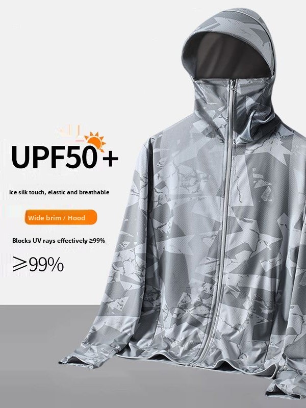 Męski kamuflażowy strój wędkar – Summer Uv Clothing recenzja i cena