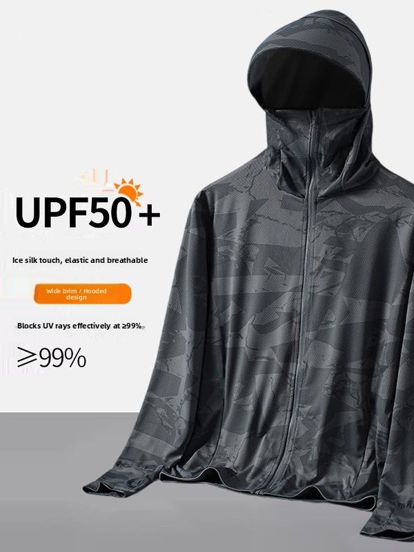Męski kamuflażowy strój wędkar – Summer Uv Clothing recenzja i cena