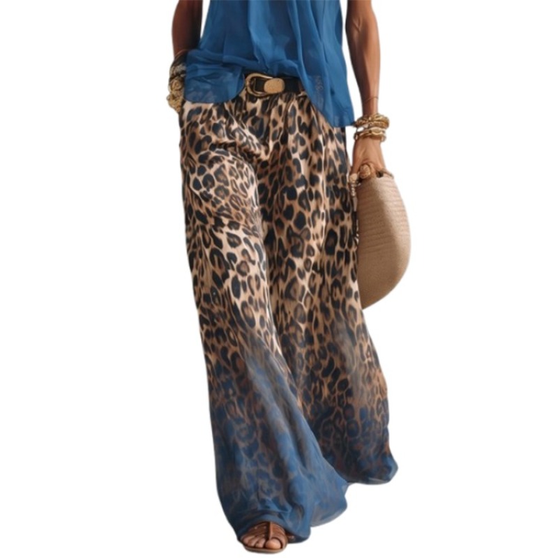 Yeezzi Damskie Modne Spodnie z – Palazzo Pant Wide recenzja i cena